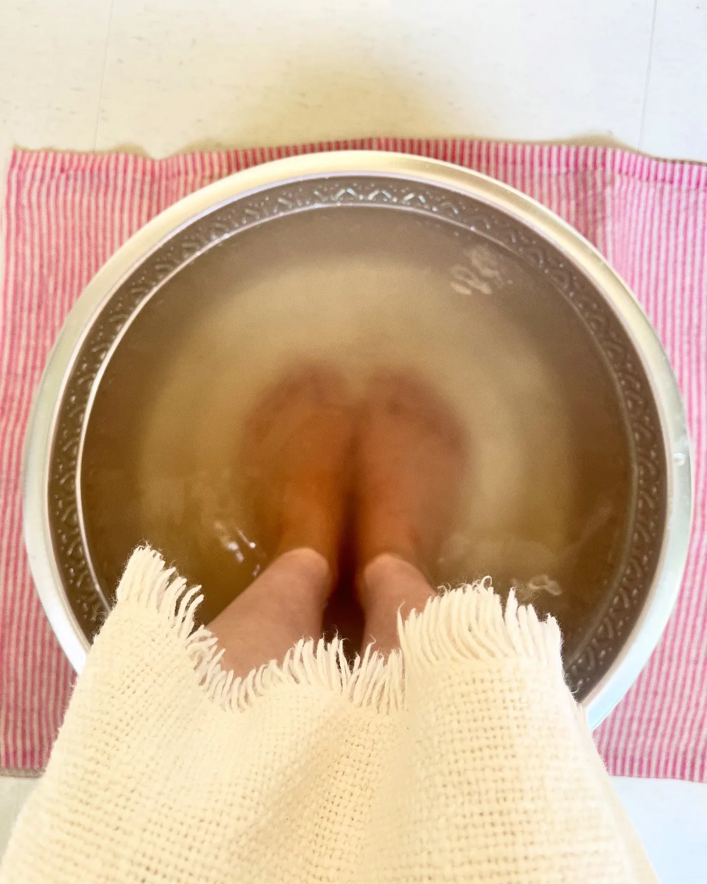 冬限定⛄️の足湯